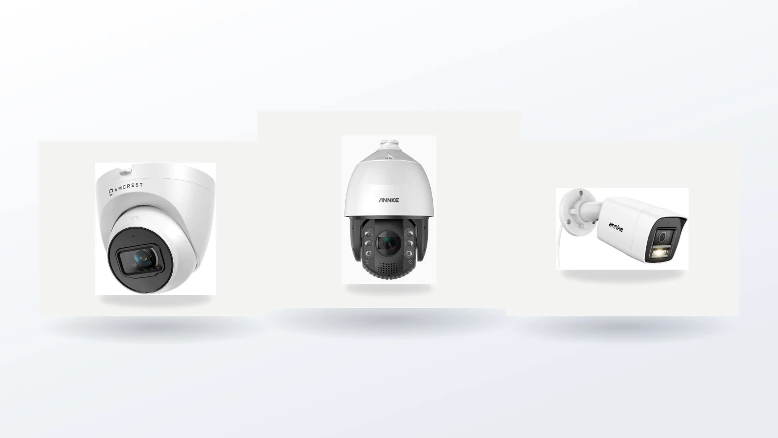 Security Cameras product range
