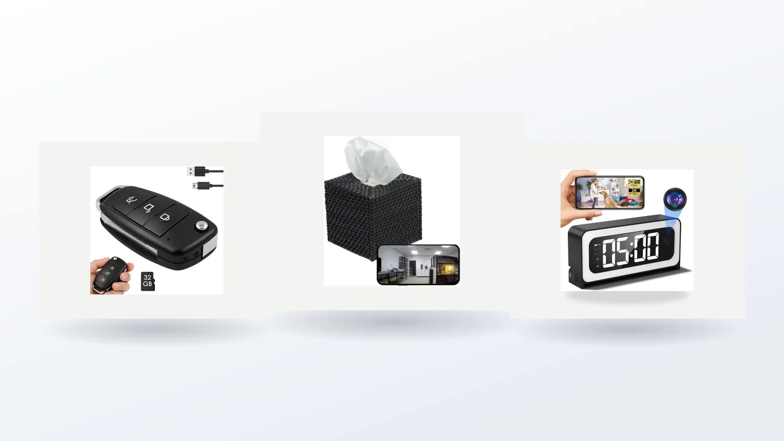 Discreet Recording Units product range
